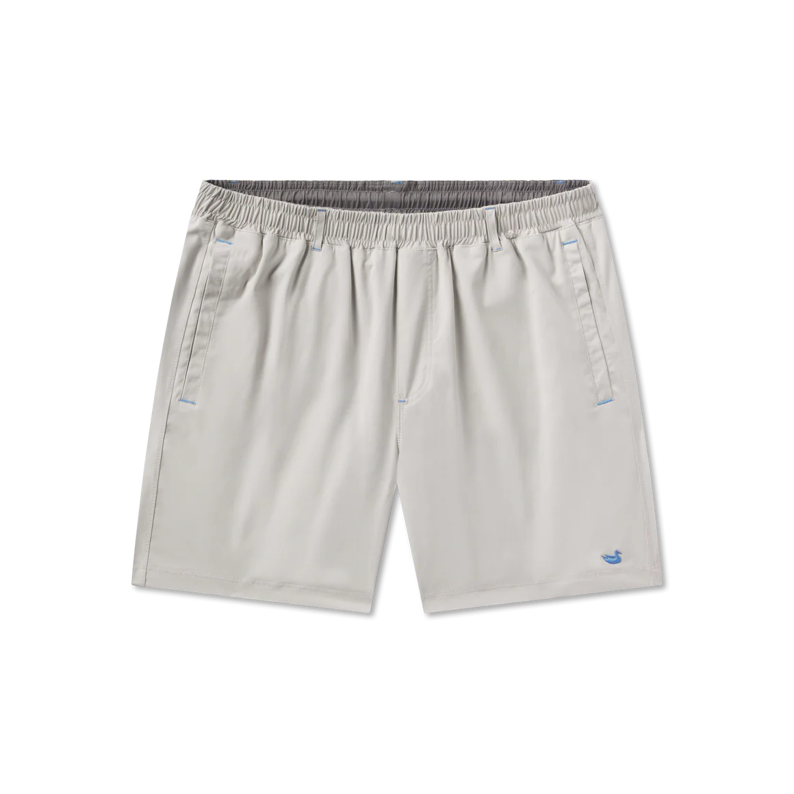 Southern Marsh Billfish Lined Performance Shorts Light Grey Southern Marsh
