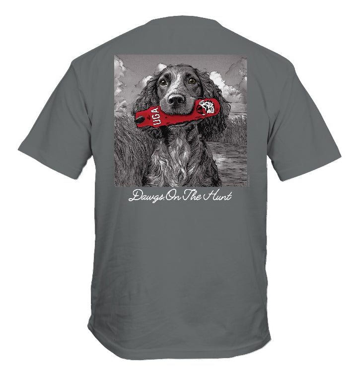 Georgia Bulldogs Boykin Shirt Smoke Grey New World Graphics