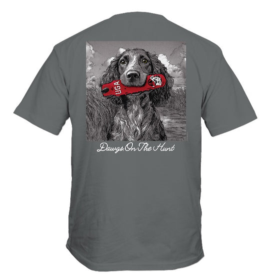 Georgia Bulldogs Boykin Shirt Smoke Grey New World Graphics