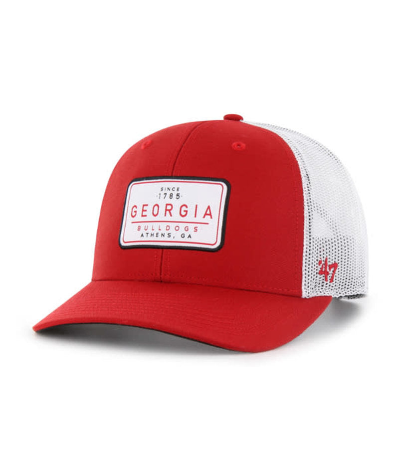 47 Brand GEORGIA BULLDOGS RED HARRINGTON TC 47 TRUCKER 47 Brand