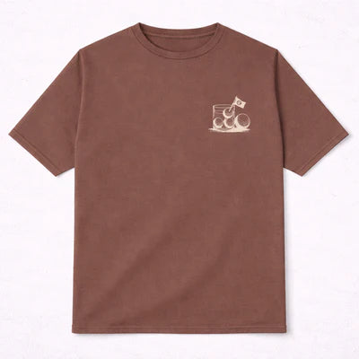 Cowboy Country Club - Club Cocktail Tee Brick Cowboy Country Club