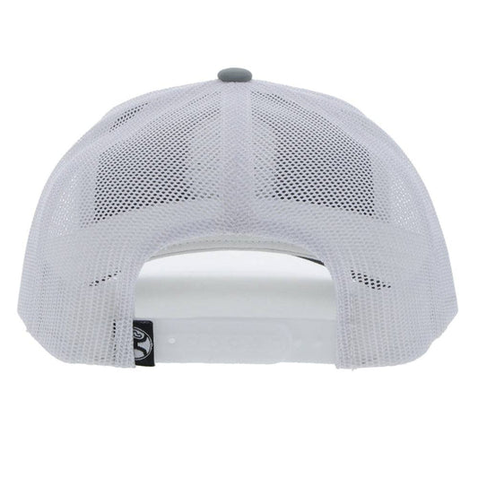 Hooey "CHEYENNE" GREY/WHITE SNAPBACK HAT