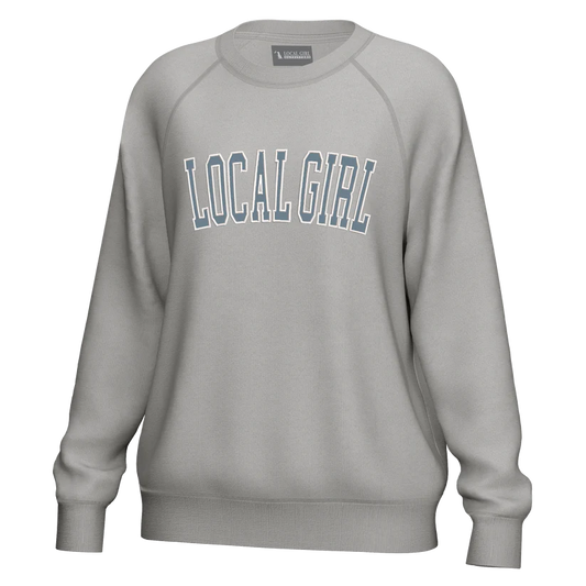 Local Girl Outfitters Cotton Crewneck Light Sand