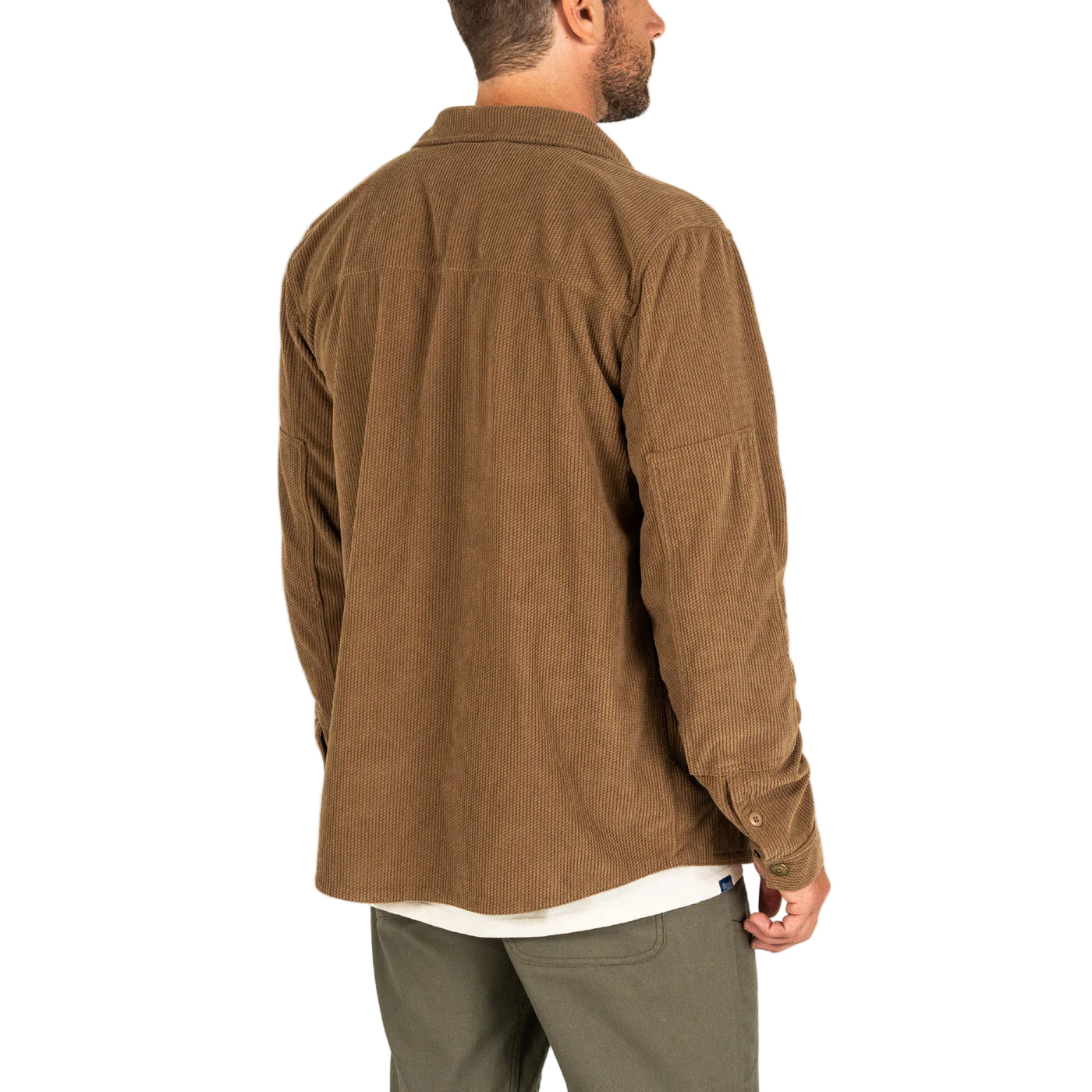 Marsh Wear Delano Cord Shacket Malt Ball