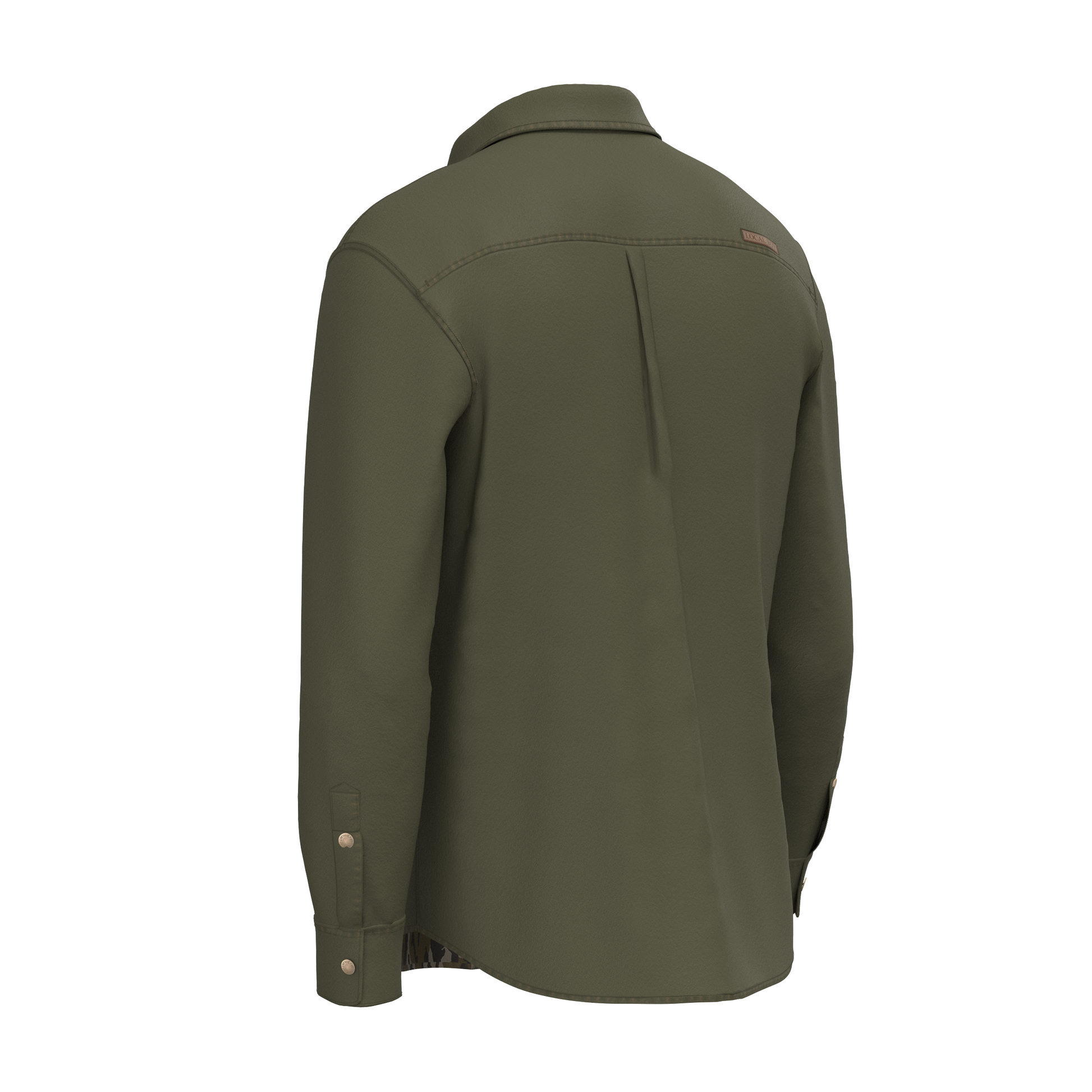 Local Boy Sportsman's Shacket II Cedar Local Boy Outfitters