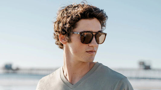 Knockaround Glossy Tortoise Shell / Amber Brightsides Sunglasses Knockaround