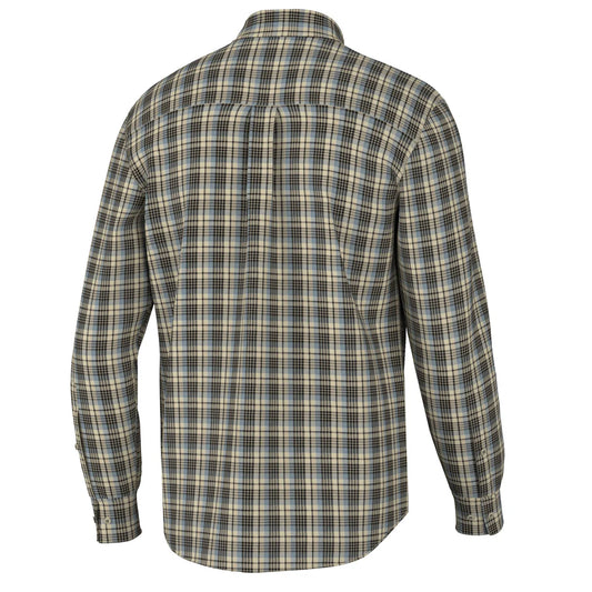 Local Boy Grange Dress Shirt Slate Beige Mocha