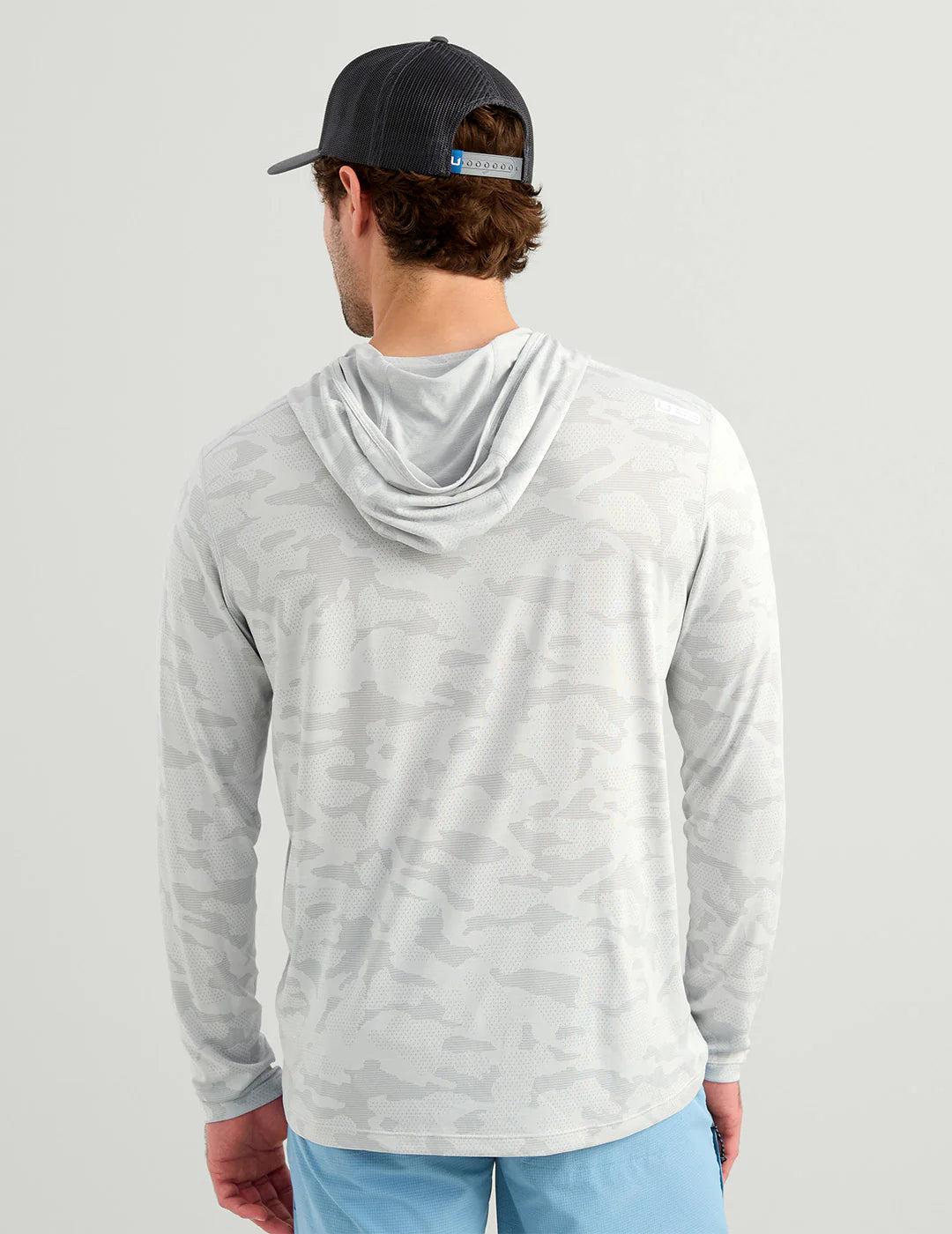 Huk A1A Pro LS Hoodie Seagull Camo Huk