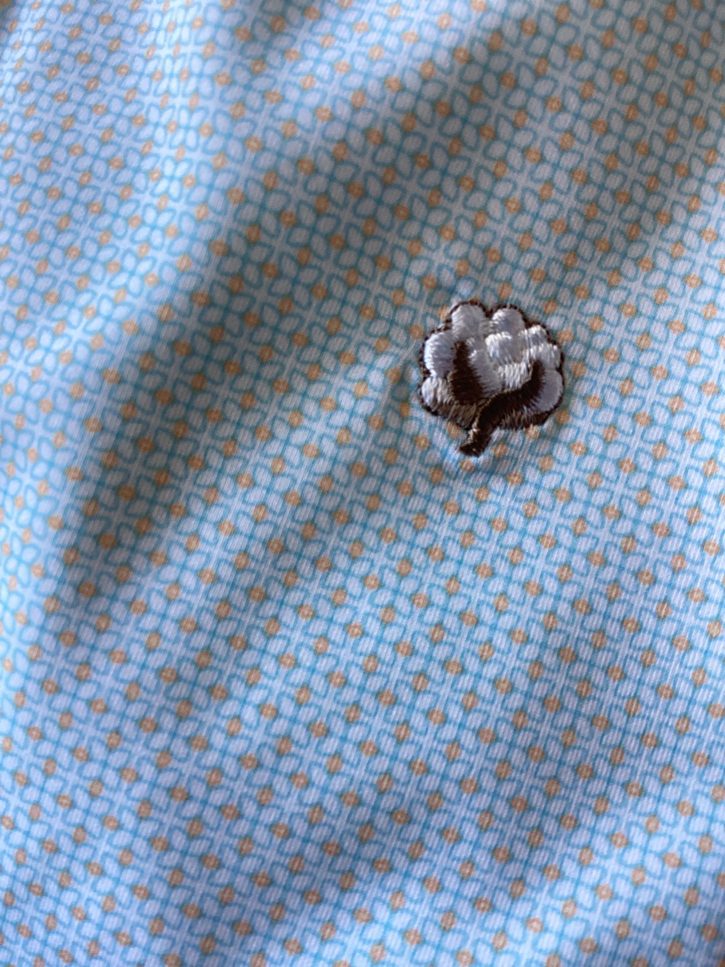 Cotton Brothers Polo White, Sun, Powder Cotton Brothers
