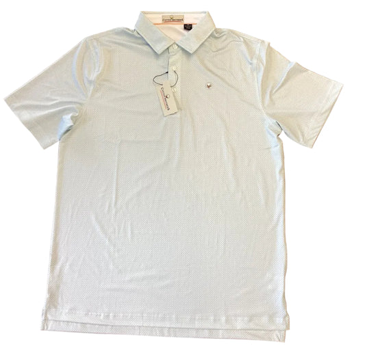 Cotton Brothers Polo White, Sun, Powder