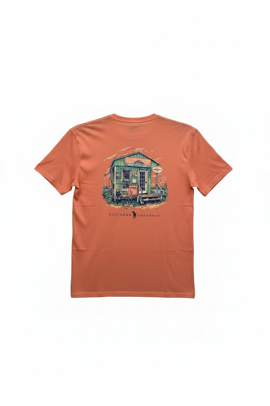 Southern Casanova SS Shirt Vintage Bait Shop Southern Casanova