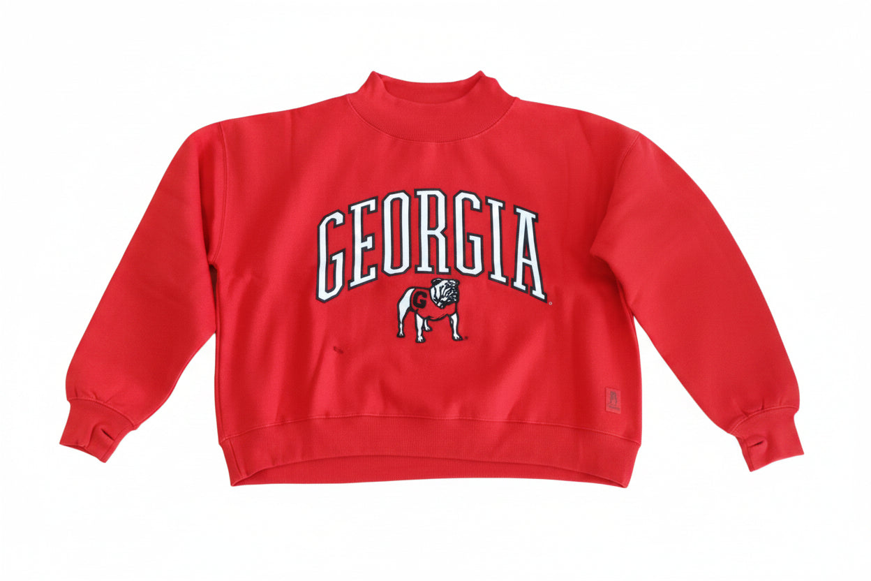 Pressbox Georgia Bulldogs Nelson Texture Lingo Red Pressbox