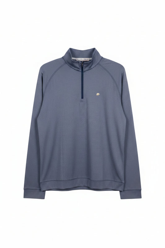 Cotton Brothers Navy Quarter Zip Cotton Brothers