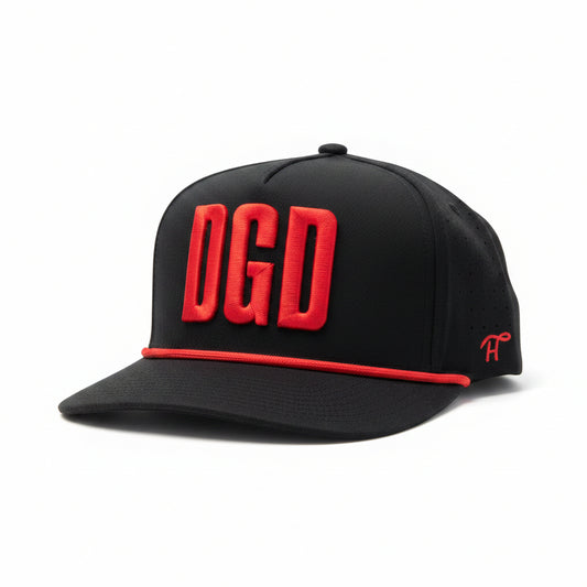 Happy Threads DGD Hat Black Happy Threads