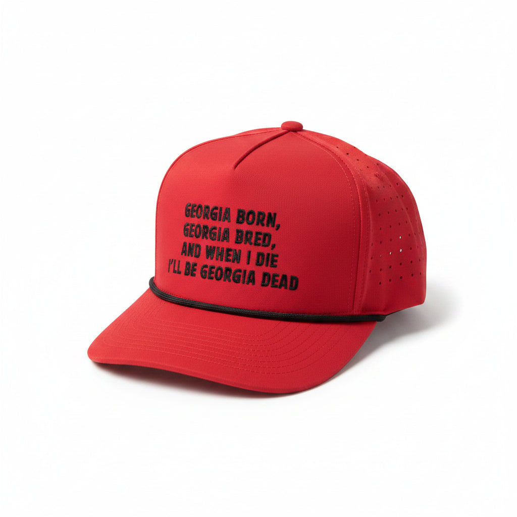 Happy Threads Georgia Born Red Hat Happy Threads