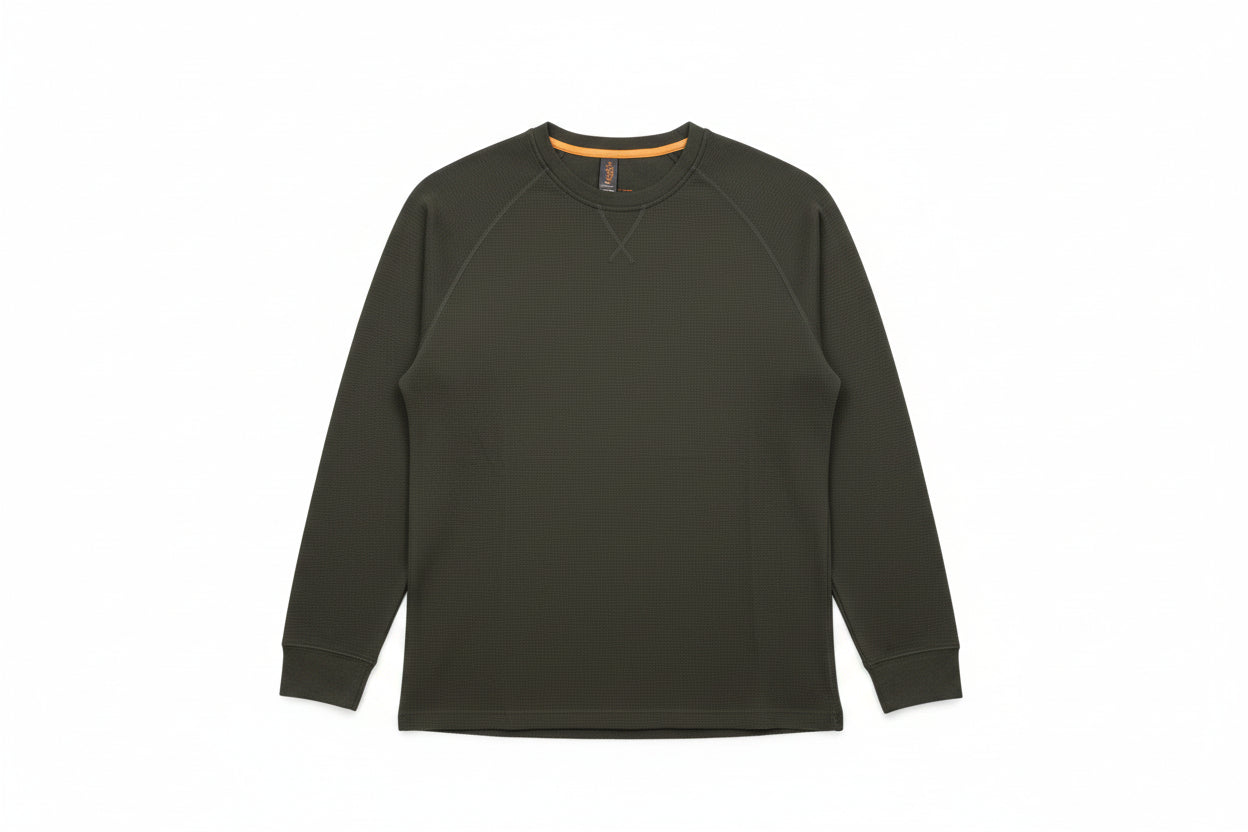 Marsh Wear Surfside Waffle Knit Shirt Raven Marsh Wear