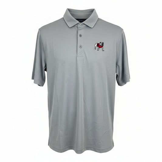 Cutter and Buck Georgia Bulldogs Grey Polo Cutter & Buck