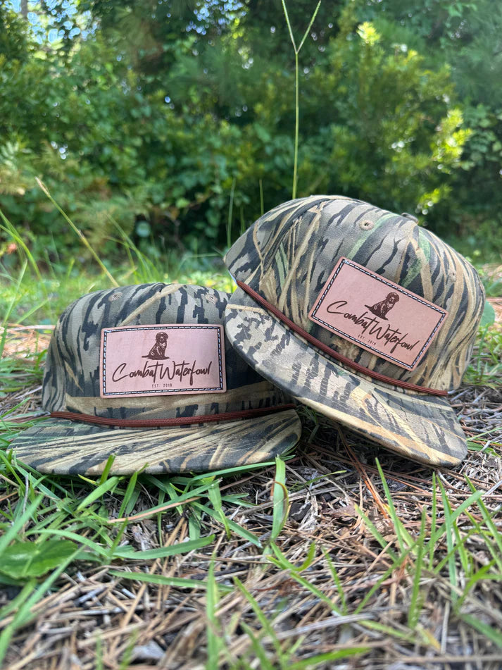Combat Waterfowl Goat Rope™ Mossy Oak™ Blades Lab Patch Hat – etcoutfitters