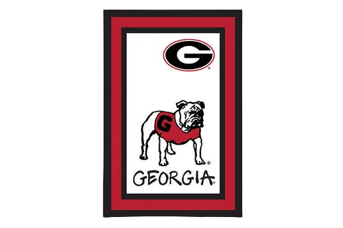 Magnolia Lane UGA Mascot Flag Magnolia Lane