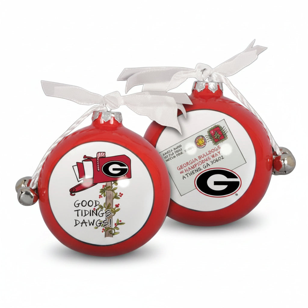 Magnolia Lane Georgia Bulldogs Christmas Ornament Good Tidings Magnolia Lane