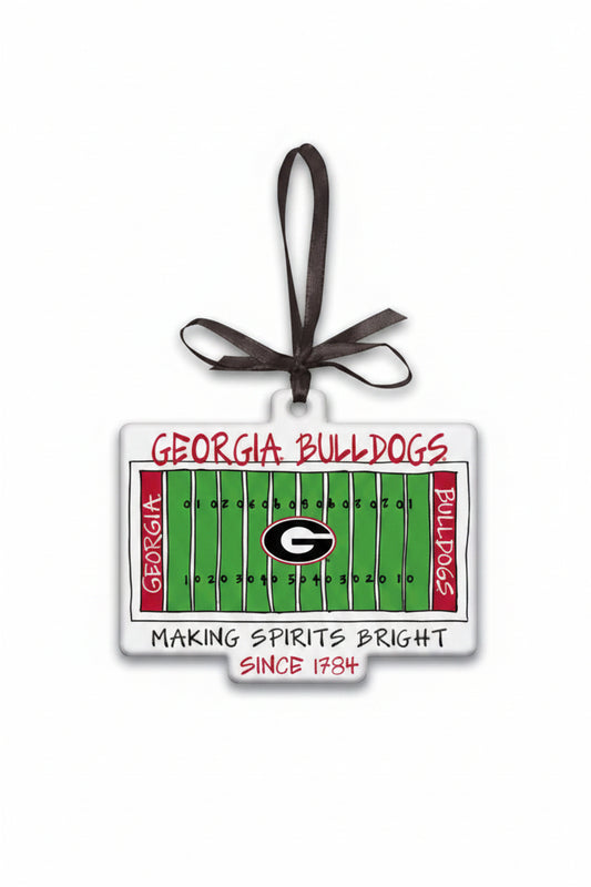 Magnolia Lane Georgia Bulldogs Christmas Ornament Flat Stadium Magnolia Lane