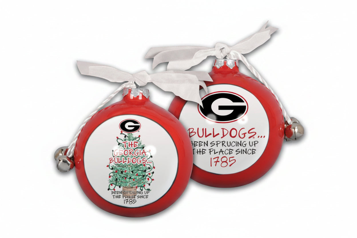 Magnolia Lane Georgia Bulldogs Christmas Ornament Rd Spruce Magnolia Lane