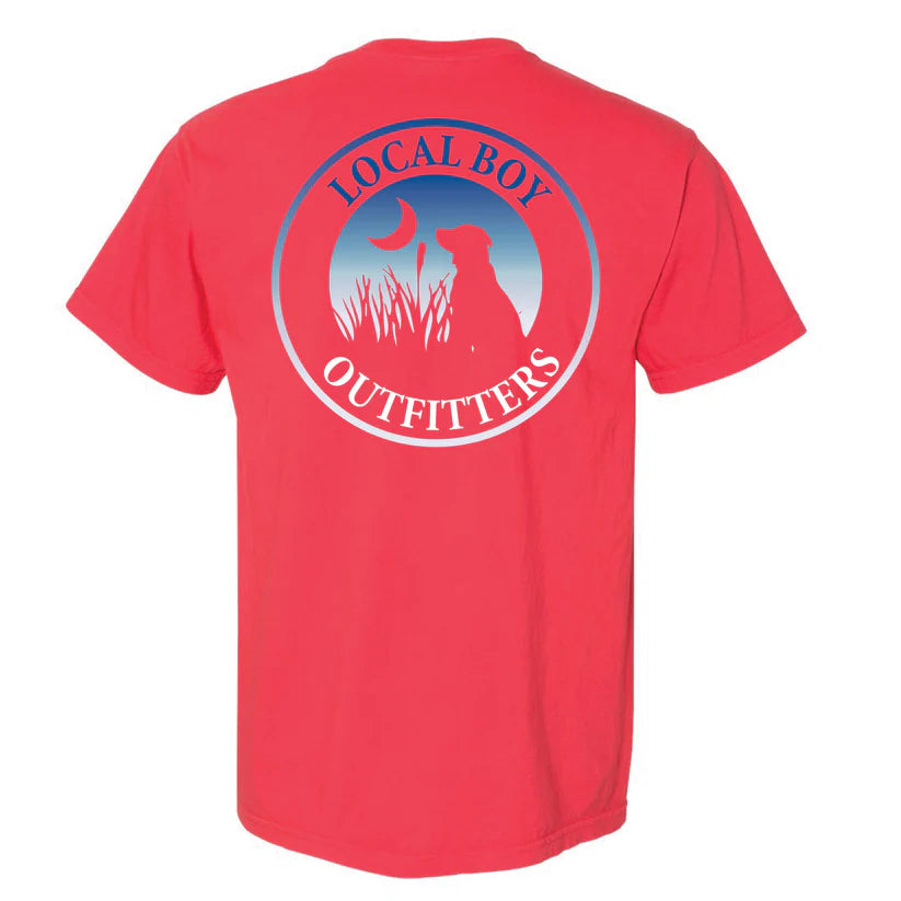 Local Boy Sunset Spring '26 SS Tee Paprika Local Boy Outfitters