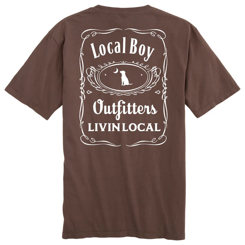 Local Boy Jacked 2.0 SS Tee Espresso Local Boy Outfitters