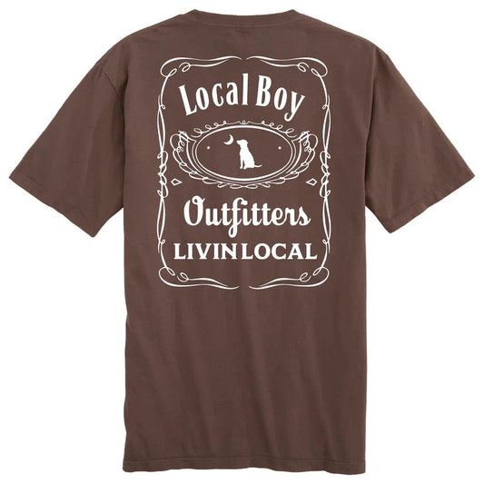 Local Boy Jacked 2.0 SS Tee Espresso Local Boy Outfitters