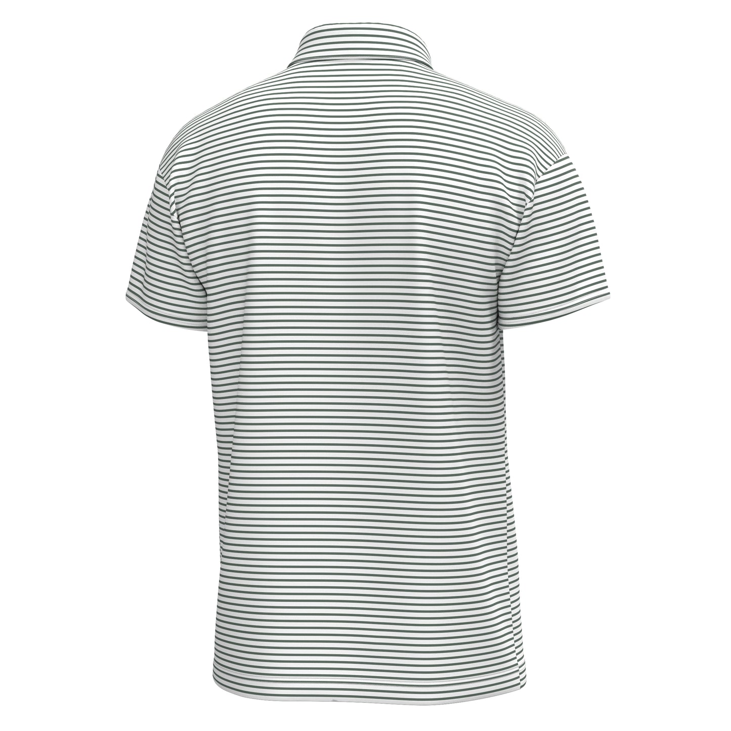 Local Boy Edisto Polo Dark Green and White Local Boy Outfitters