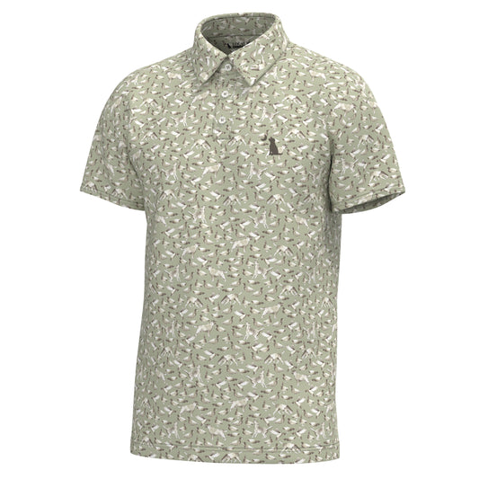 Local Boy Dirty Myrtle Polo Green Duck Dog Local Boy Outfitters