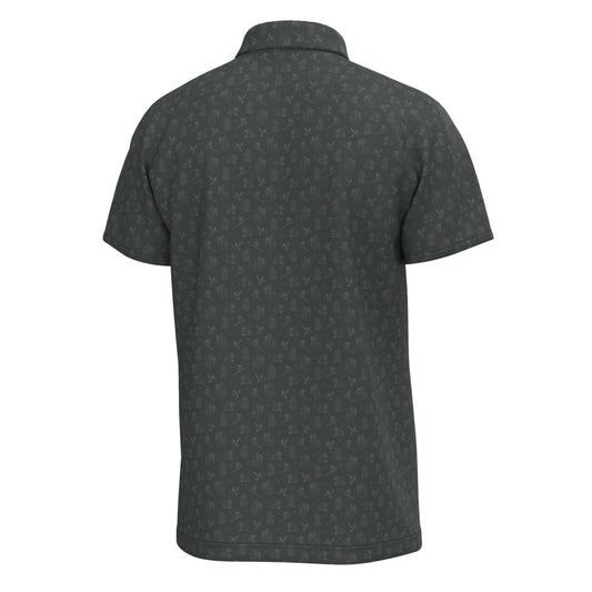 Local Boy Dirty Myrtle Polo Brown Ultimate Retrieve Local Boy Outfitters