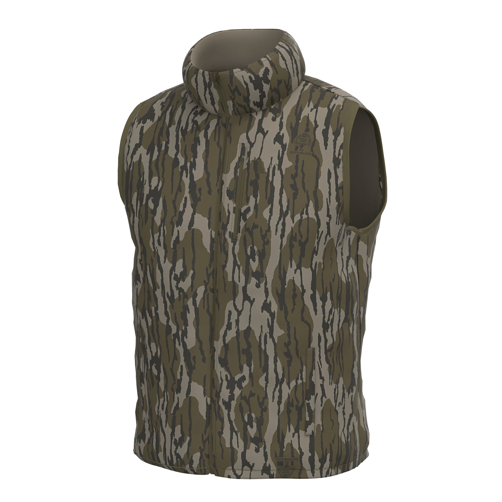 Local Boy Duck Down Vest Mossy Oak Original Bottomland Reversible Local Boy Outfitters
