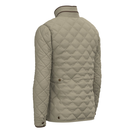 Local Boy Diamond Quilted Jacket Beige Local Boy Outfitters