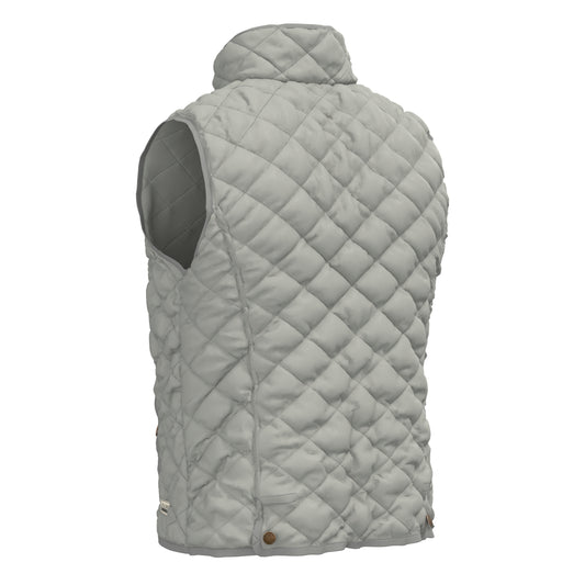Local Boy Diamond Quilted Vest Ash Local Boy Outfitters