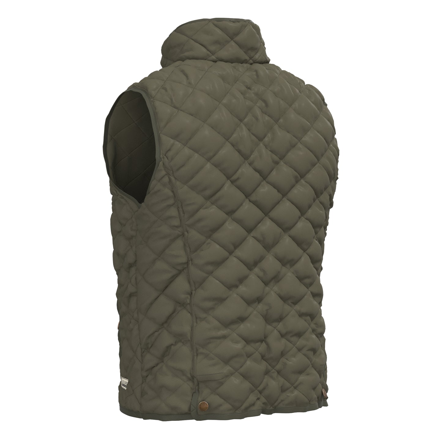 Local Boy Diamond Quilted Vest Cedar Local Boy Outfitters