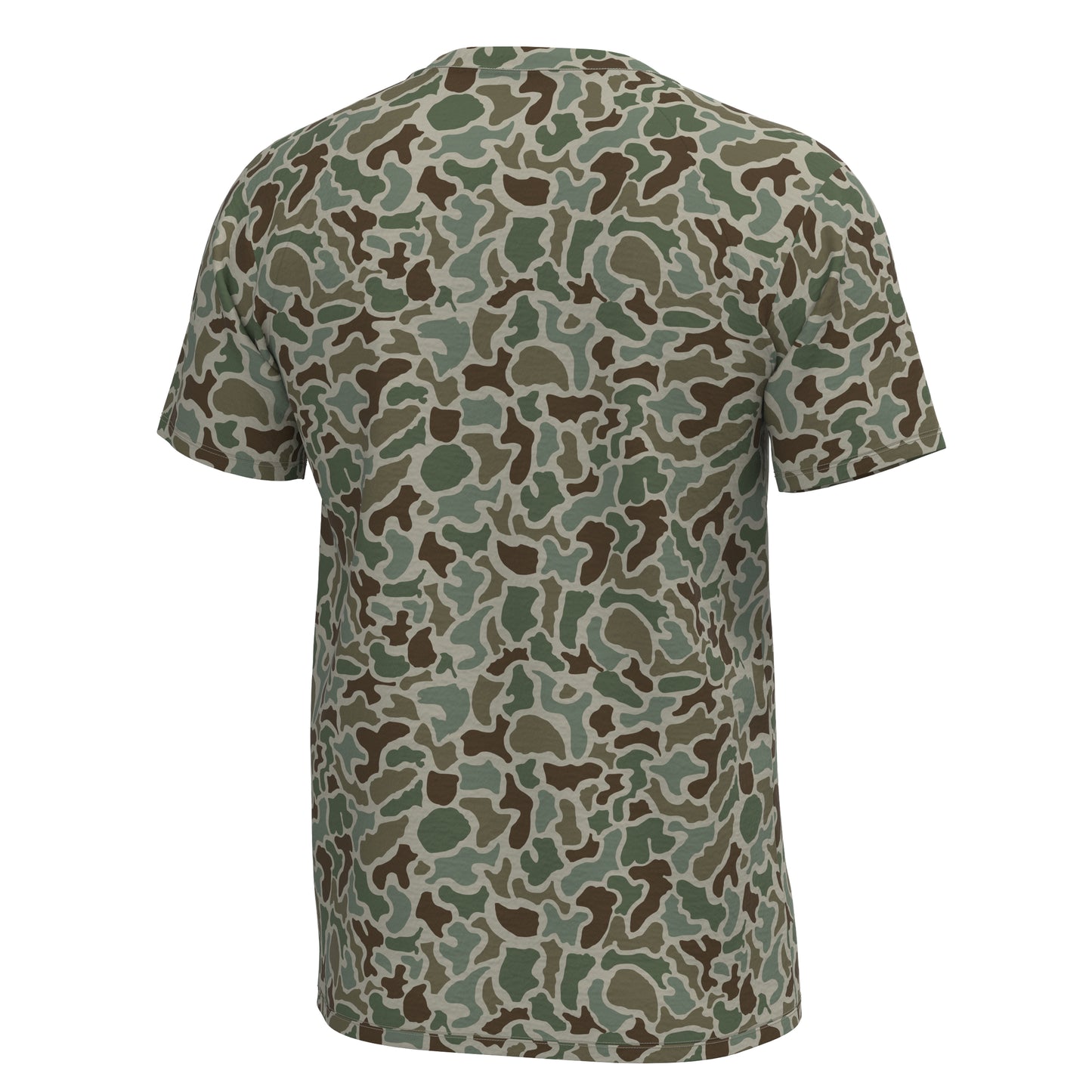 Local Boy S/S Heather Blend Crew Localflage Forest Local Boy Outfitters