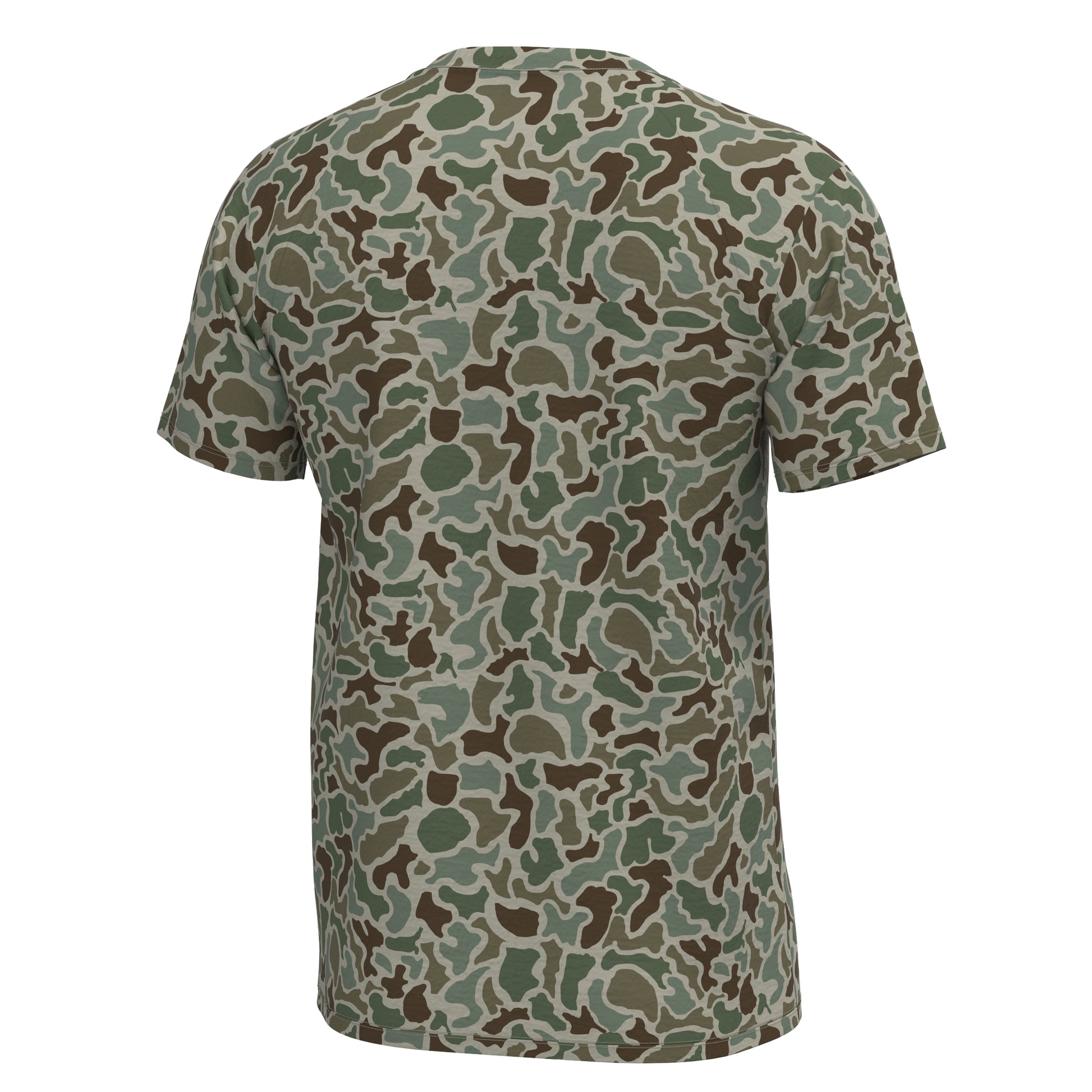Local Boy S/S Heather Blend Crew Localflage Forest Local Boy Outfitters