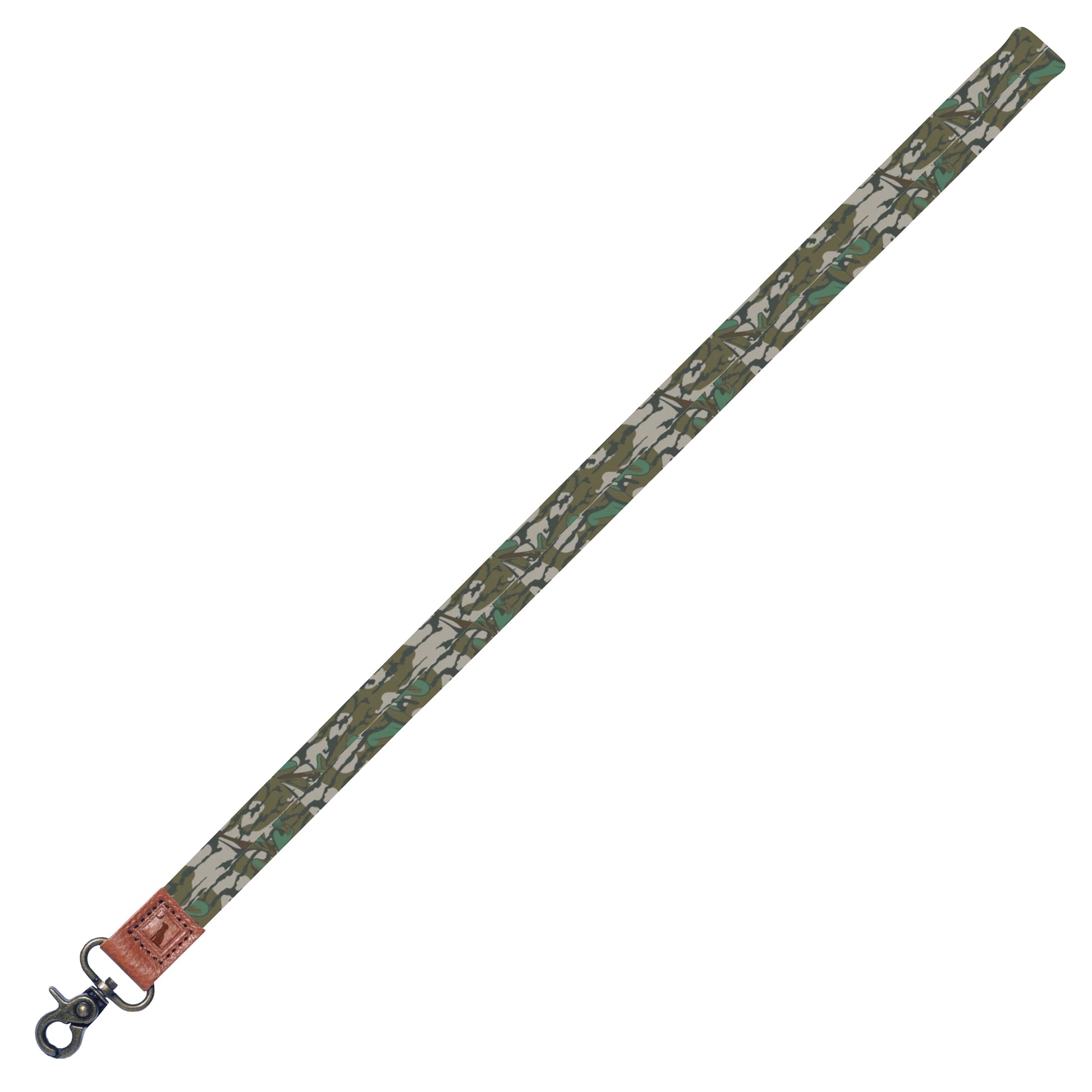 Local Boy Long Lanyard Green Leaf Mossy Oak Camo Local Boy Outfitters