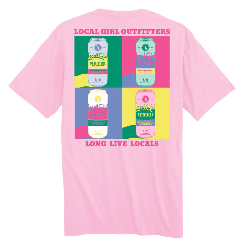 Local Girl Chico Poop Art SS Tee Blossom Local Girl Outfitters