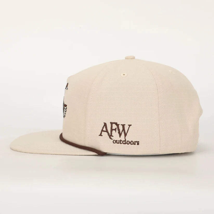 AFW Outdoors Light Khaki Pintail RipStop Hat AFW Outdoors