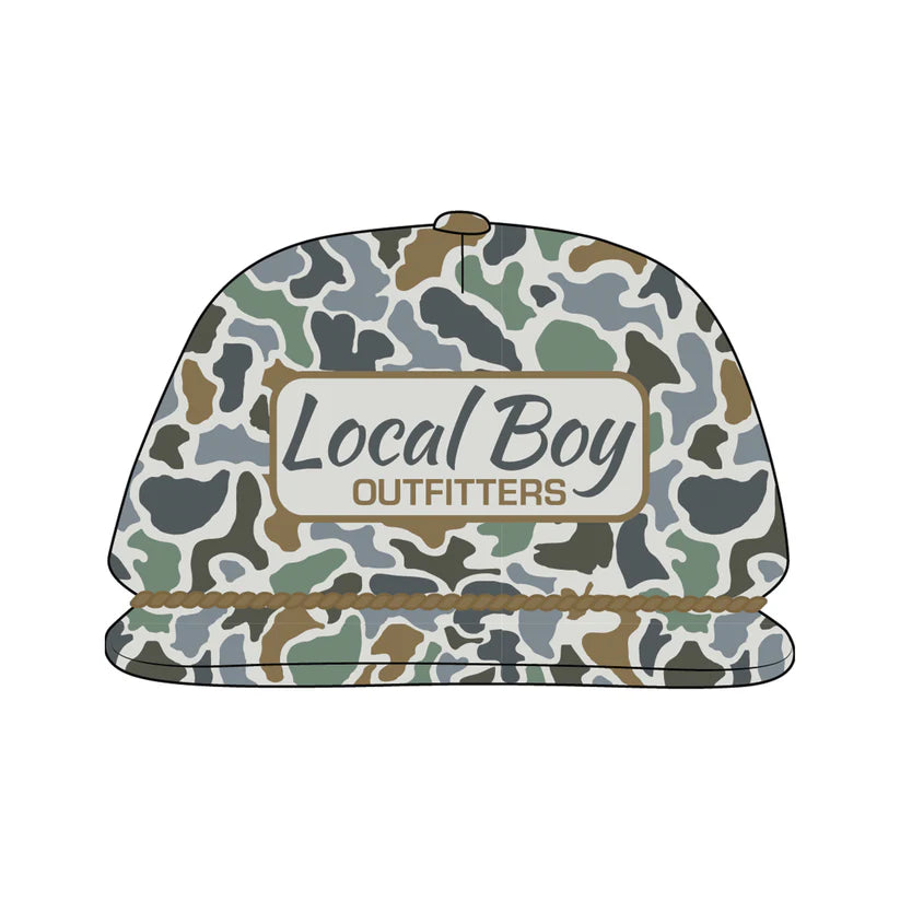 Local Boy Youth Rope Hat Local Insignia LP Localflage Bluff Local Boy Outfitters