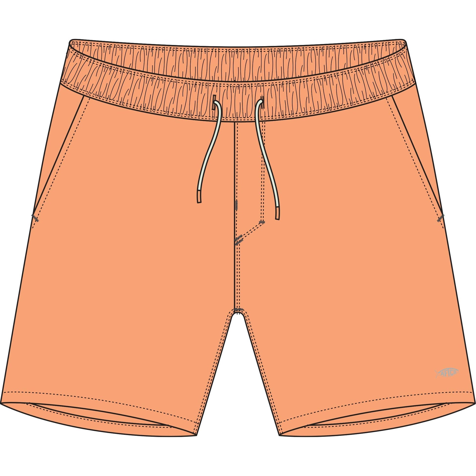 Aftco Strike Swim Shorts Coral Sands Aftco
