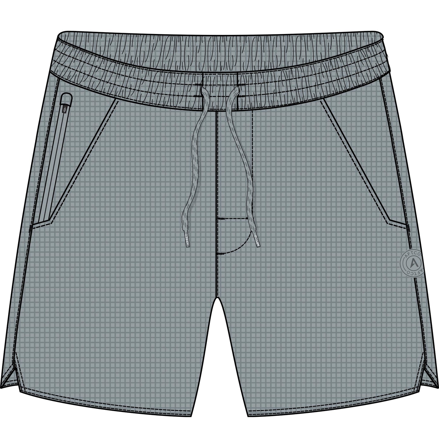 Aftco Swiftwater Shorts Harbor Grey Aftco