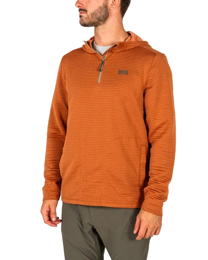 Marsh Wear Sullivan Tech Hoodie Bombay Brown Marsh Wear
