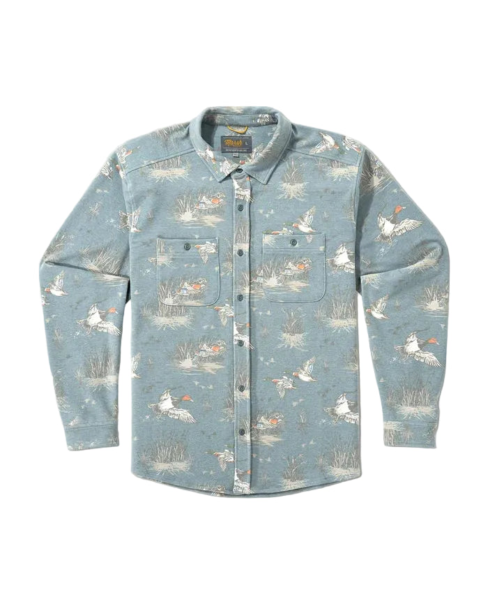 Marsh Wear Fireside Overshirt Goblin Blue Marsh Wear