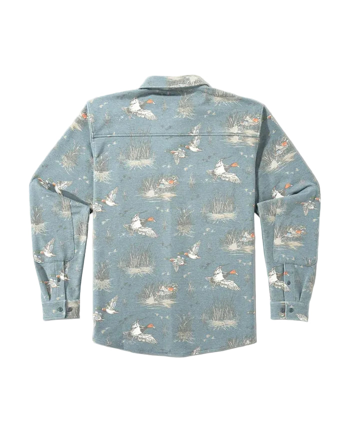 Marsh Wear Fireside Overshirt Goblin Blue Marsh Wear