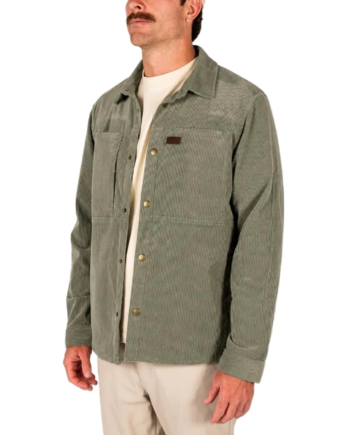 Marsh Wear Delano Cord Shacket Sage Brush Marsh Wear