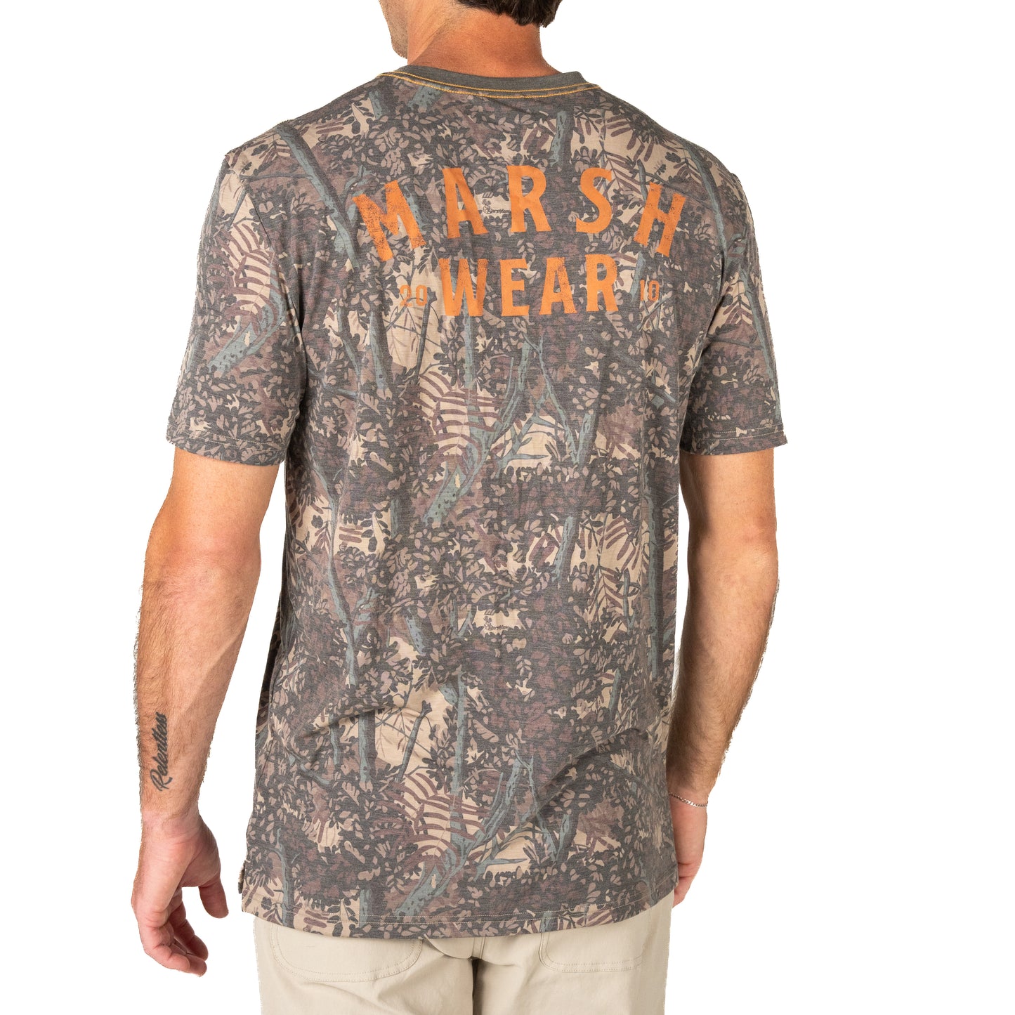 Marsh Wear Stackhouse Hagood SS Lowland Canopy Camo Marsh Wear