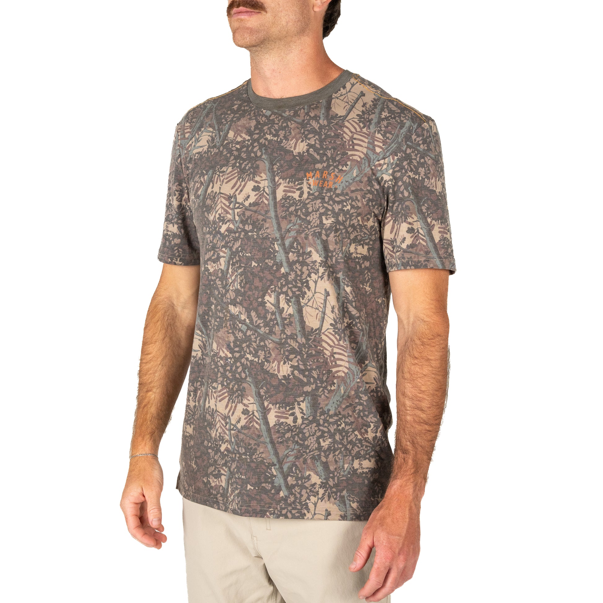 Marsh Wear Stackhouse Hagood SS Lowland Canopy Camo Marsh Wear